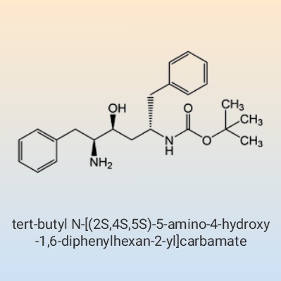 tert-butyl N-[(2S,4S,5S)-5-amino-4-hydroxy-1,6-diphenylhexan-2-yl]carbamate